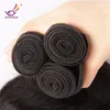 Wefts Free Middle 4*4 Top Lace Closure Body Wave With Virgin Malaysian Silky Straight Human Hair Weft 4pcs mycket mjuk Remy Vody Wave Weave