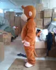 2017 Hot New Curious George Monkey Mascotte Kostuums Cartoon Fancy Dress Halloween Party Kostuum Volwassen grootte