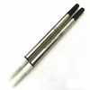 Kostenloser Versand 10 Teile/los 0,5mm Roller Stift Mine Design Gute Qualität Schwarz Rollerball Stift Tinte Mine für Geschenk Schule büro Lieferanten