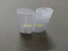 100 pz / lotto trasporto veloce 15g tubi di deodorante in plastica trasparente tubo di rossetto trasparente fai da te 15 ml bottiglia di balsamo per le labbra vuota