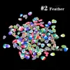 Whole New 1pack Nail Art 3D Fruit Flowers Feather Design Tiny Fimo Slices Polymer Clay DIY Beauty Nail Sticker Decorations3931095