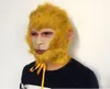 2017 Yüksek Kalite Halloween Maymun Kral Maske Korku Kauçuk Lateks Tam Cadılar Bayramı Cosplay Maymun Parti Cadılar Bayramı Dikmeler Ücretsiz Kargo Maske maske