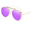 Novo 2017 Moda Steampunk Óculos De Sol Mulheres Mens Marca Designer Clip On Sunglasse Espelho Zonnebril Mannen UV400 Y23322P
