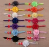 15 cores menina infantil bebê criança adorável chiffon flor headband headwear faixa de cabelo yh416