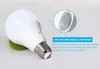 E27 LED Bulb Light Plastic Cover Aluminum 270 Degree Globe Lamp Warm/Cool White Lighting Source