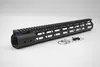 15 '' inch zwart geanodiseerd Keymod / M-Lok Stijl Handguard Rail Free Float Picatinny Mount System Gratis verzending