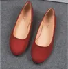 بيع جديد لربيع وصيف السيدات أحذية الباليه الشقق النساء حذاء مسطح امرأة الباليه رمادي حجم كبير 32-44 حذاء كاجوال Sapato إمرأة Loafe