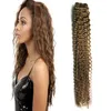 #8 Light Brown unprocessed virgin brazilian curly virgin human hair weave 100g tissage kinky curly human hair extensions bundles 1PCS