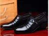 Primavera outono homens casuais sapatos de couro para homens apontou toe vestido sapatos masculinos casuais oxfords sapatos de casamento preto marrom