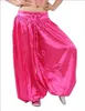 Pantaloni stile harem in raso di danza del ventre stile tribale Bollywood Costume da ballo
