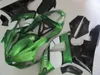 Högkvalitativ fairing kit för Yamaha YZF R1 2000 2001 Svart Gröna Vit Fairings Set YZFR1 00 01 BA47