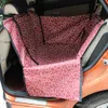 Pies Cat Car Seat Cover Bezpieczeństwo Pet Wodoodporna Hamak Koc Pokrywa Mata Samochód Wnętrze Akcesoria Podróżowe Kociane Obejmuje Mata