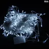 DZ10 50M 400Leds Fee LED String Licht Im Freien Wasserdichte AC220V Weihnachten String Girlande Für Weihnachten Hochzeit Weihnachten Party