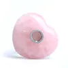 56 cm HJT toute nouvelle pipe à tabac en forme de coeur en cristal dégringolé Pipes à fumer en cristal de Quartz rose 2201459