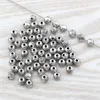 MIC 300 STKS Antiek Zilver Zinklegering Bloem Ronde Spacer Beads 6x5.5mm DIY Sieraden D24