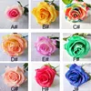 10 teile/los Real Touch Latex Künstliche Blumen Hochzeit Brautstrauß Gefälschte Blumen Blumen Hochzeit Party Blumen Hause Dekorative