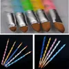 5Pcs 3D Painting Drawing UV Gel DIY Brush Pen Tool Pretty Nail Art Set #T609