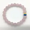 Sn1210 Fashion 2018 Rainbow Chakra Candy Färg Armband Energi Howlite Rose Crystal Healing Yoga Armband Partihandel