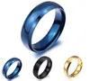 blue wedding ring titanium