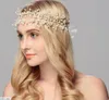 Eleganti perle da sposa sulla fronte della vite - Pezzo di capelli da sposa, accessori per capelli da sposa con perle per capelli da sposa