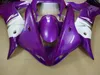 Yamaha YZF R1 용 ABS 플라스틱 페어링 키트 2002 2003 보라색 검정색 페어링 세트 YZF R1 02 03 OT29