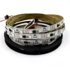 5M 12v 60leds / m 20pixels / m 5050 SMD endereçável LED RGB tira ws2811 pixels de luz IP20 IP65 IP67 PCB branco / preto rgb lâmpada fita digital inteligente