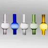 Glass Ball Carb cap dabber Universal caps porcelain dab for Hookahs domeless quartz banger nails 10mm 14mm 18mm water pipe bongs