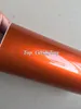 Глянцевая оранжевая, карамельная виниловая пленка для автомобиля с воздушным пузырем, металлическая фиолетовая наклейка, Стайлинг автомобиля, фольга, размер 152x20 м, рулон7222327