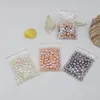 High quality 6-7MM Oval Pearls seed beads 3colors white Pink purple Loose Freshwater pearls for jewelry making supplies Cheap wholesale