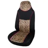 Capas de assento de carro capa universal ajuste assento dianteiro elástico simples uso lavável respirável moda leopardo design