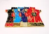 Antieke Chinese Stijl Wijnfles Cover Kersttas Tafel Decoratie Zijde Brocade Stof Rode Wijnzak Fles Pouch Fit 750ml 100pcs / lot