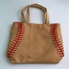 2017 softball ciclismo senhora saco de lona bolsa de ombro bolsa de beisebol das mulheres bolsa bonito canva sacola de basquete