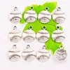 Baseball Sports Charms Pendants 200pcs / Lot Antik Silver L286 14.5x18 mm Smycken Resultat Komponenter