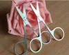 Makeup Eyebrow Scissor med skarp huvud rostfritt stål Kvinnor Brow Beauty Makeup Tool Curved Manicure Nuticle Cutting X0061366816