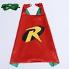 أحدث 101 تصميمات Double Side Cape 7070cm Cartoon Cape مع Mask for Kids Christmas Halloween Cosplay Cape Stage Performance3663629