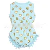 2017 New Newborn Clothes Baby Rompers Girls Jumpsuits Beans Fashion Gold Polka Dots Floral Leopard Printed Toddler Clothing onesie A6339