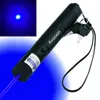 Visible Blue Voilet Laser Pointer Pen 10Miles Single Beam Rechargeable Blue Lazer Pen Pointer 405nm+ 18650 Battery + Charger