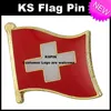 Флаг Португалии Значок Флаг Pin 10 шт. Много Бесплатная доставка KS-0146