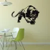 Ny Creative Leopard Vinyl Wall Stickers Animal Home Decor vardagsrummet Diy Art Mural Decals DIY8186317