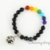 7 Chakra Armband Chakra Sieraden Essentiële Olie Armband Aromatherapie Armbanden Essentiële Olie Sieraden Essentiële Olie Armband Diffuser