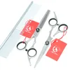 6.0inch 2017 Novo Meisha Cortando Definição Point Down Curvo Cão Shears Profissional Grooming Scissors Conjunto de tesoura de estimação quente, Hb0024