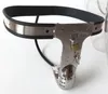 Newest Male Fully Adjustable ModelT Stainless Steel Premium Chastity Belt with Hole Cage Cover BDSM Sex Toys9023874