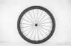 Road bike 700C 50mm Depth 23mm Width Full Carbon Bike Bicycle Wheels Wheelset UD Matte Clincher Rims With Powerway R39 Hubs
