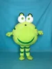 2017 Usine vente directe nouvelle Grenouille mascotte costumes 100% réel image adultes noël Halloween Outfit Déguisement Costume Livraison Gratuite