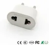 US USA to EU EURO Europe Travel Power Plug Adapter Charger Converter for USA converter White9342887