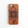 2022 Mode En Bois PC Téléphone Cas Antichoc Pour iPhone 11 12 13 Pro Max Mini Étanche Personnalisé Laser Conception Logo Couverture Arrière Cas