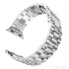 Bands Watch for Iwatch Ultra Strap Watch 8 7 6 SE 5 4 Rostfritt stål Band Buckle Adapter Link Armband Watchband 40/44mm 240308