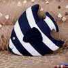 Ny Medelhavet Striped Fish Dekorativ Kudde för soffa eller bil Kreativ Hem Inredning Kudde med linne Bomull Kasta örn