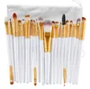 20 pcs brand Makeup Brushes Professional Cosmetic Brush set With nature Contour Powder Cosmetics Brush Makeup