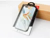 300pcs 아이폰 7 7 플러스 플라스틱 PVC 블리스 터 패키지에 대 한 도매 휴대 전화 케이스 검은 골 판지 포장 상자